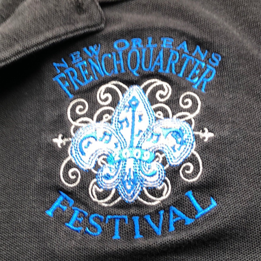 New Orleans French Quarter Festival Polo 2XL